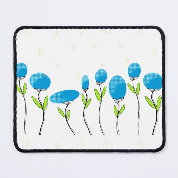 Item preview, MCM Design graphic floral print  designed and sold by Melissa S. Anderson Studios.