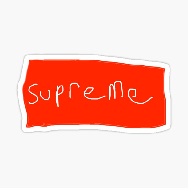 supreme goose sticker