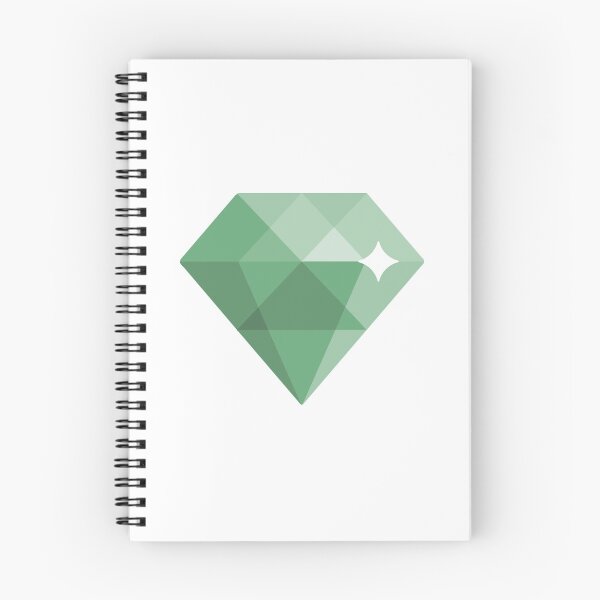 Item preview, Diamond Ice Green retro designed and sold by MangaSmart.
