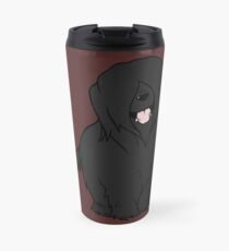Black Briard - Yes, I have eyes Travel Mug