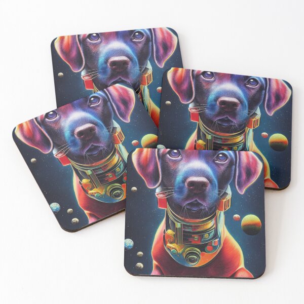 Item preview, Astronaut Labrador Retriever Puppy Nr. 6 designed and sold by thesupremewiz.