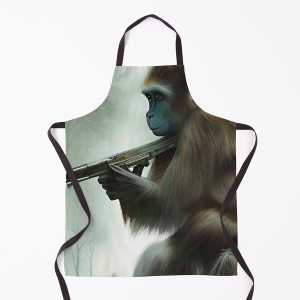 Item preview, Illegal Monkey Gun Runner  designed and sold by ShopSunday.