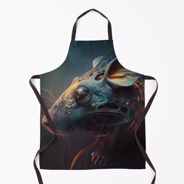 Item preview, Colourful Psychedelic Rat - Animals with Attitude Contemporary Digital Art designed and sold by marcogolfo.