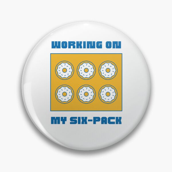 Item preview, Working On My Six-Pack Funny designed and sold by man0s.