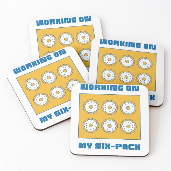 Item preview, Working On My Six-Pack Funny designed and sold by man0s.