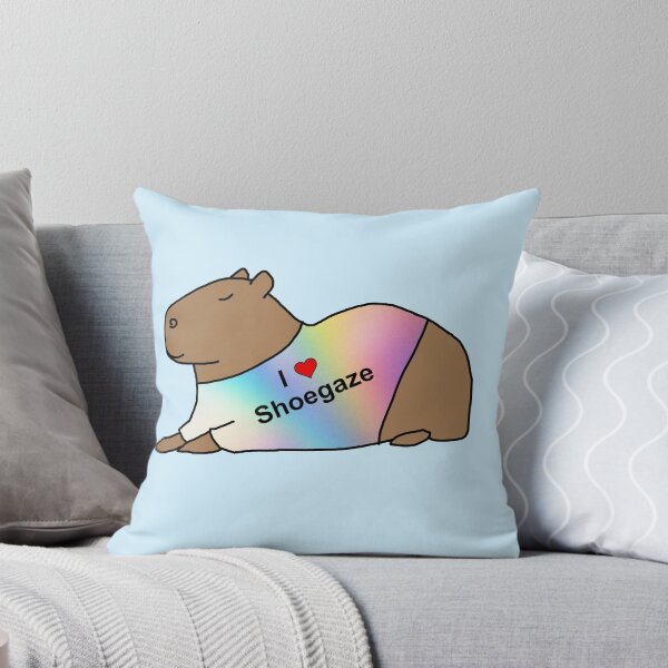 Item preview, Shoegazer Capybara designed and sold by courtneyklich.