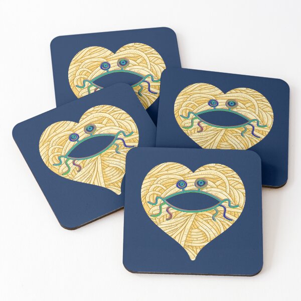 Item preview, Flying Spaghetti Monster Pastafarian Atheist Funny designed and sold by incurablehippie.