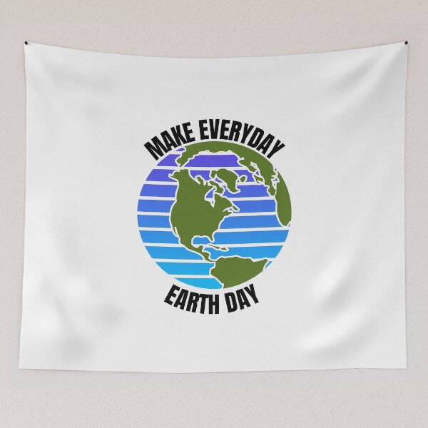 Item preview, Make Everyday Earthday Recycle Volunteer Environment Save Planet designed and sold by DadJokeDescript.