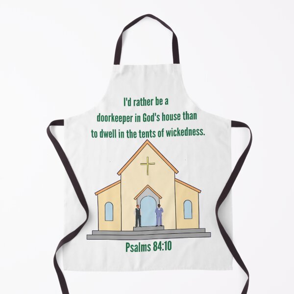 Item preview, Doorkeeper in God's House~Psalms 84:10 designed and sold by RhondaCGoins.