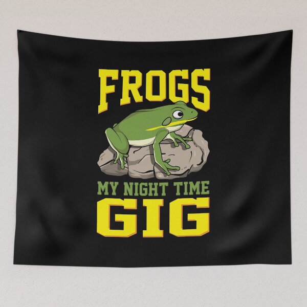 Item preview, Frogs My Night Time Gig designed and sold by Sandra78.