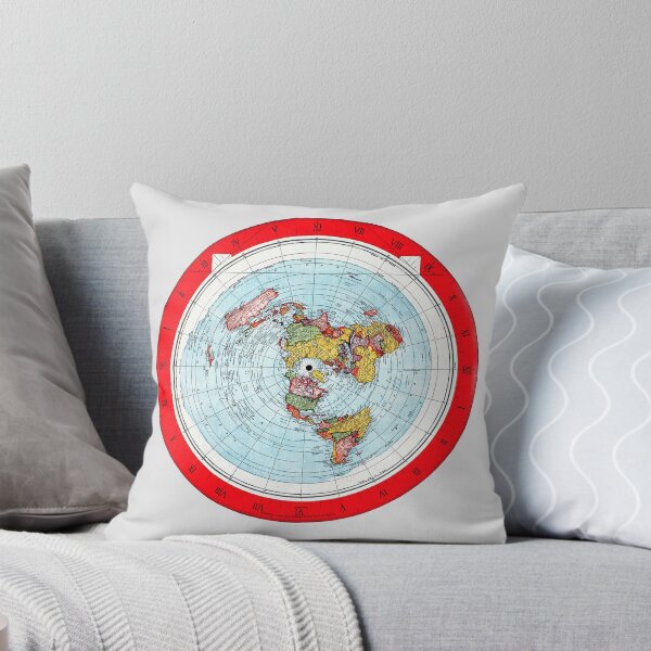 Item preview, Flat Earth Map - Alex Gleason 1892 designed and sold by MtWoodsonSales.