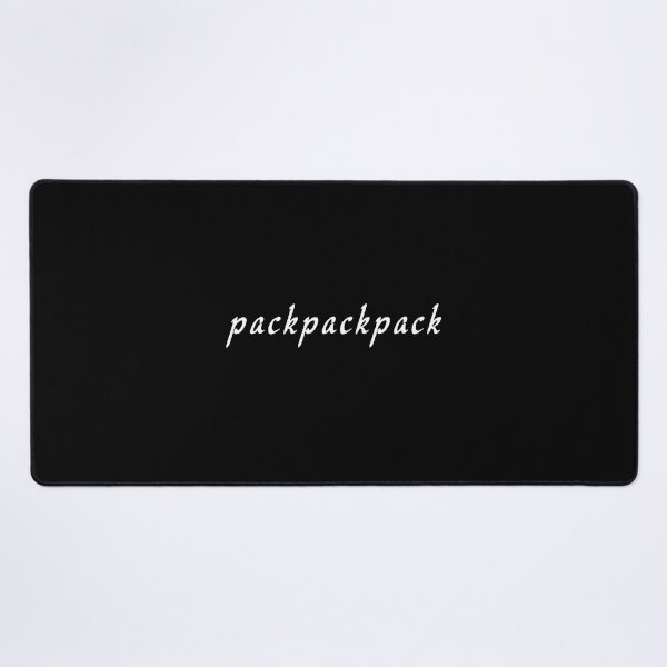 Item preview, packpackpack- white text designed and sold by charnasguts.