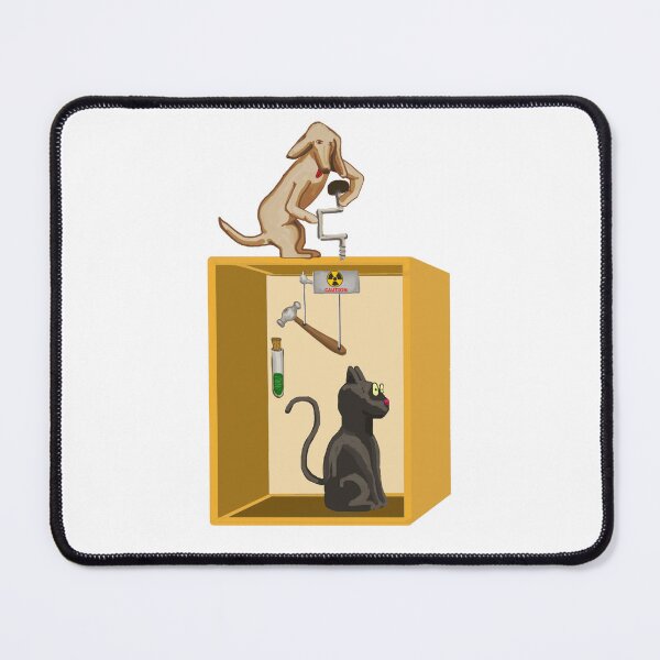 Item preview, Schrodinger's Dog III designed and sold by VerdeDoodleDuck.