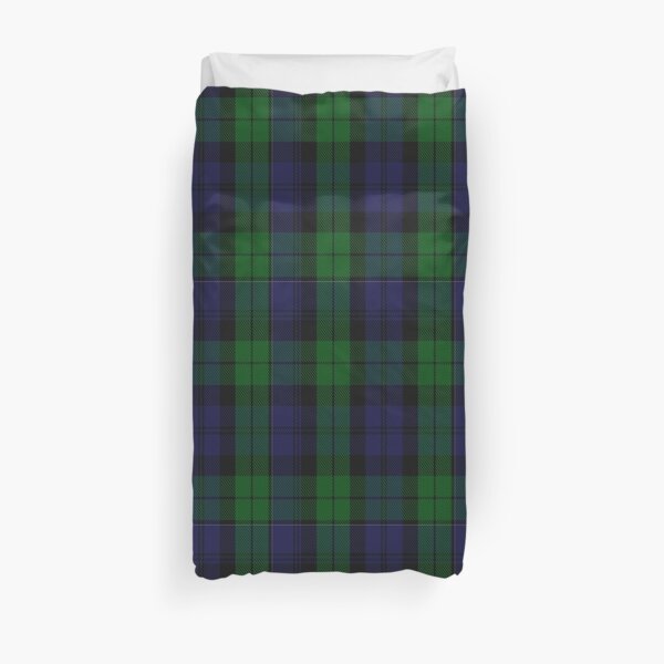 00267 Grant Hunting or Black Watch Military Tartan Duvet Cover