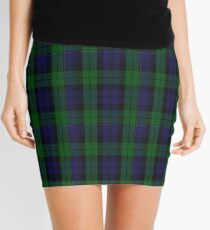 00267 Grant Hunting or Black Watch Military Tartan Mini Skirt