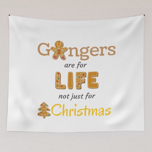 Item preview, Gingers Are For Life Not Just For Christmas designed and sold by Inspirely.