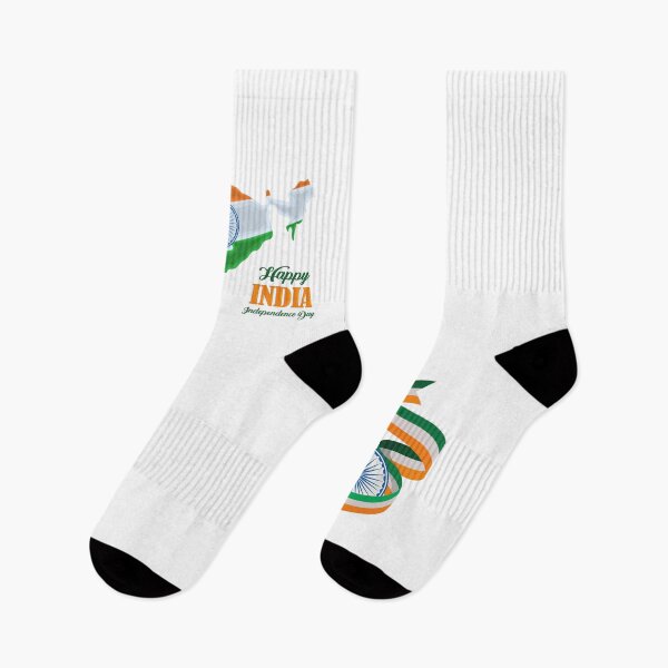 Item preview, Happy India Independence Day flag designed and sold by Sticker-Palace-.
