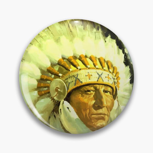 Item preview, FIRST NATIONS chief GREETING CARD designed and sold by starfishstuff.