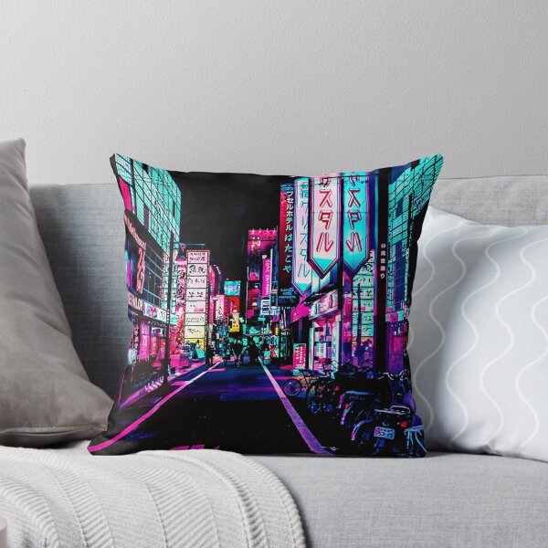 Item preview, Tokyo Street Night Neon Light Poster designed and sold by cricreet.