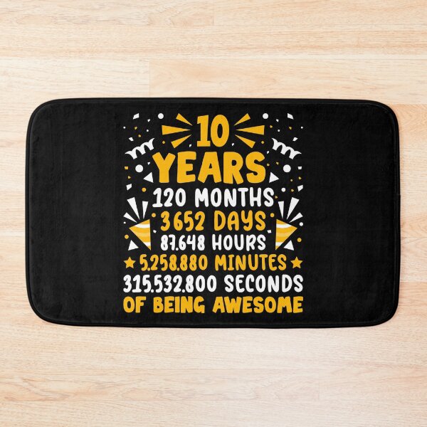 Item preview, 10th Birthday Party 10 Years 120 Months Of Being Awesome designed and sold by Best Designer.