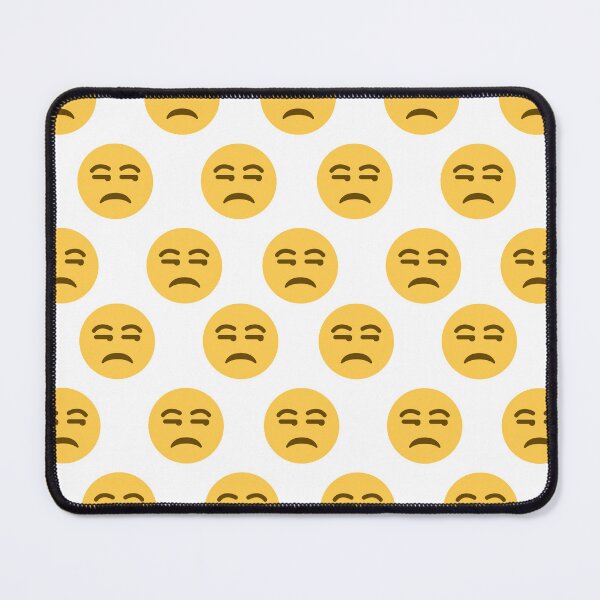 Item preview, Unamused face, dissatisfied, meh, side-eye emoji designed and sold by daguilon.