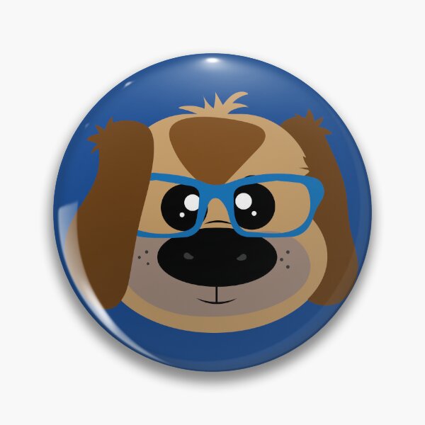Artikelvorschau, Kawaii Cachorro de óculos azul entworfen und verkauft von GirlaineSQ.