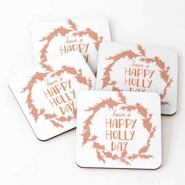 Item preview, Happy Holly Day designed and sold by Lindyjo.