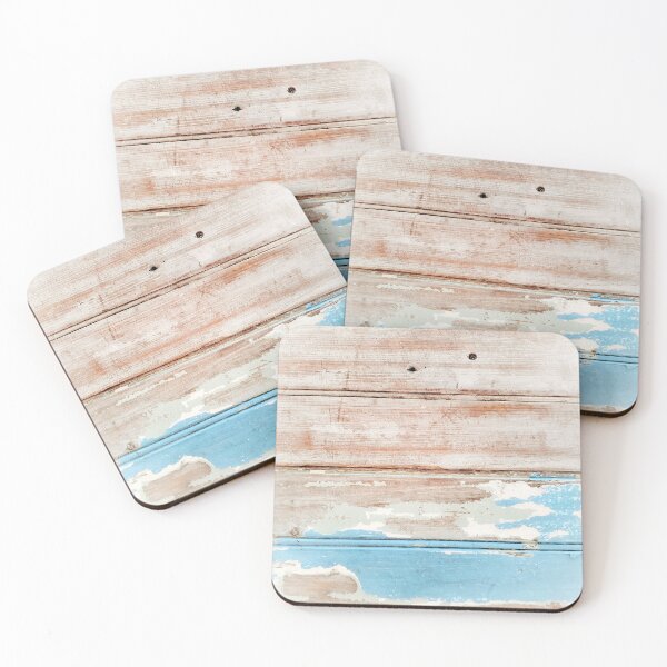 Item preview, Distressed Paint Look on Wood PHOTO Print Coastal Farmhouse Style Beachy Décor 4 of 16 designed and sold by Beachy.