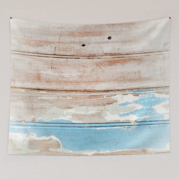 Item preview, Distressed Paint Look on Wood PHOTO Print Coastal Farmhouse Style Beachy Décor 4 of 16 designed and sold by Beachy.