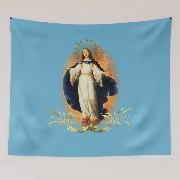 Item preview, Immaculate Conception Assumption Virgin Mary Nicaragua Patron Saint  designed and sold by hispanicworld.