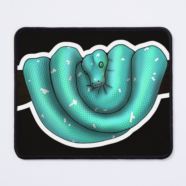 Item preview, Green Tree Python Blue designed and sold by Kirin-Riki.