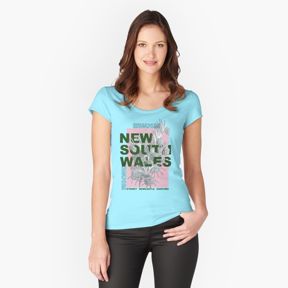 Item preview, Fitted Scoop T-Shirt designed and sold by 18pm.