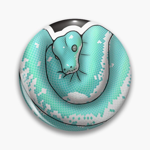 Item preview, Green Tree Python Super Blue designed and sold by Kirin-Riki.