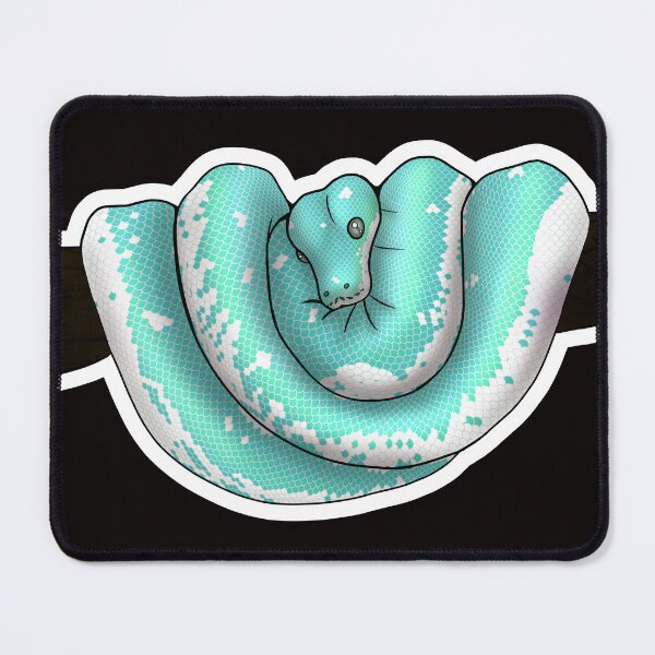 Item preview, Green Tree Python Super Blue designed and sold by Kirin-Riki.