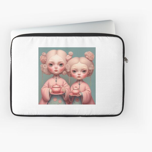 Sakura kimono Girls Laptop Sleeve