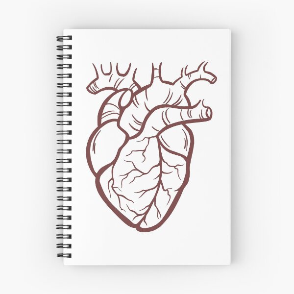 Item preview, red heart on white designed and sold by SaharaaDraws.