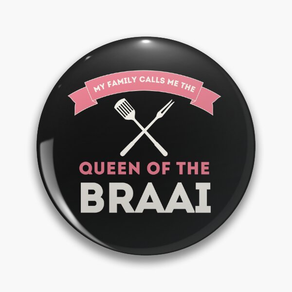 Item preview, South African braai, Queen of the Braai designed and sold by Huesoffun.