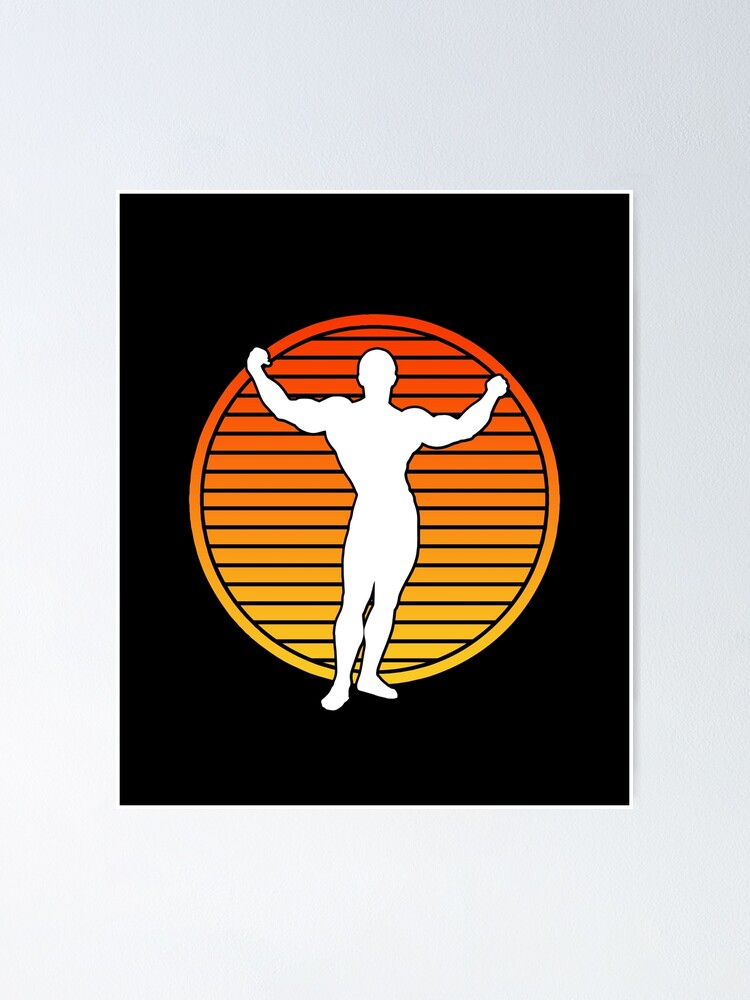 "I Love Bodybuilder Vintage Christmas Present Funny Gym Meme Comedy