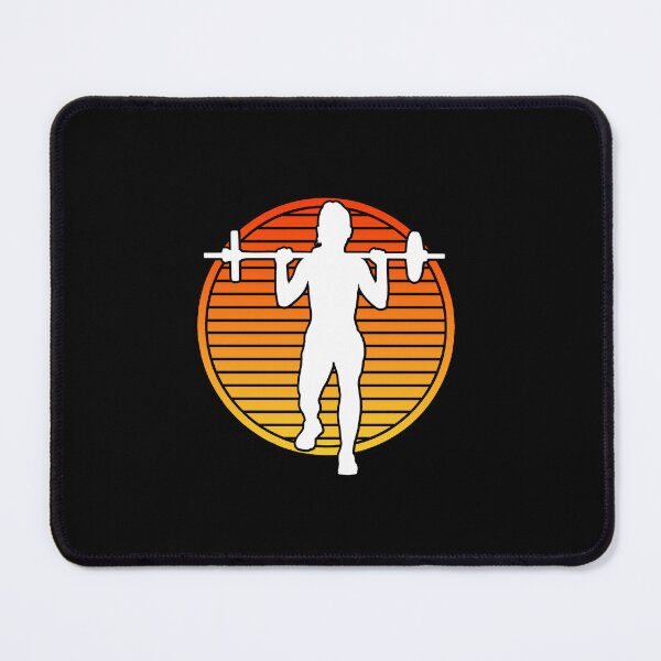 Item preview, Retro Girl Workout For Lift Weghts Lovers Cool Design designed and sold by DadJokeDescript.