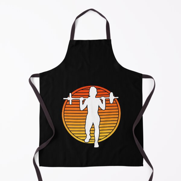 Item preview, Retro Girl Workout For Lift Weghts Lovers Cool Design designed and sold by DadJokeDescript.