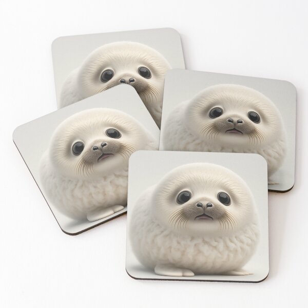 Item preview, Fluffy Seal Pup designed and sold by GummywormDesign.