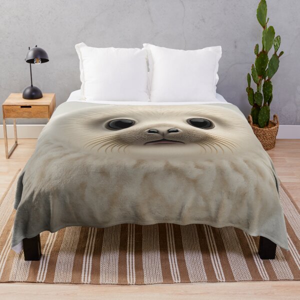 Item preview, Fluffy Seal Pup designed and sold by GummywormDesign.