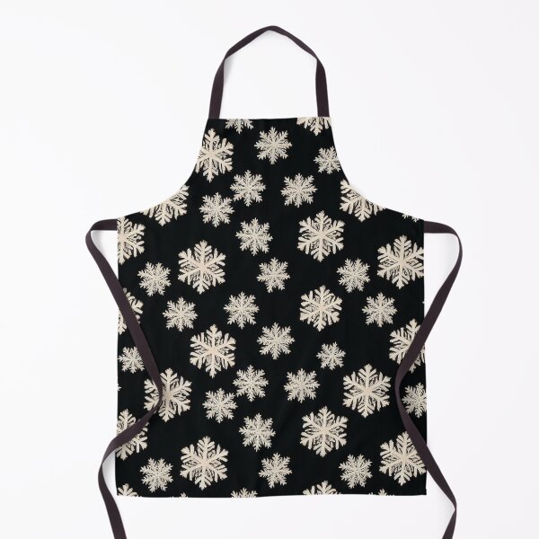 Item preview, Black Winter Simple Snowflake Pattern designed and sold by JABG-01.