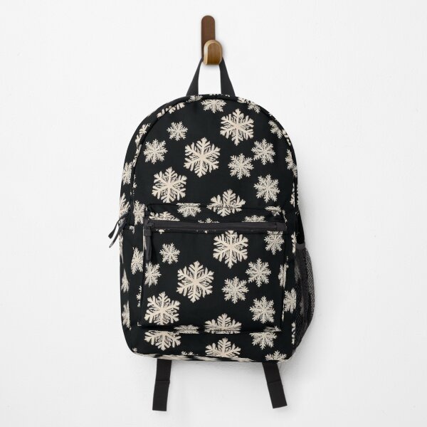 Item preview, Black Winter Simple Snowflake Pattern designed and sold by JABG-01.