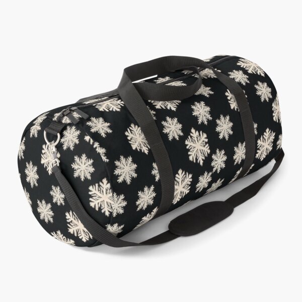 Item preview, Black Winter Simple Snowflake Pattern designed and sold by JABG-01.