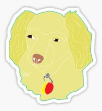 Pitcher's Pup Sticker