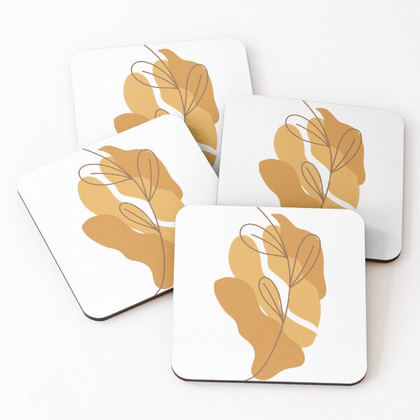 Artikelvorschau, Abstrakt botanisch (Gold) entworfen und verkauft von RandiMullins.