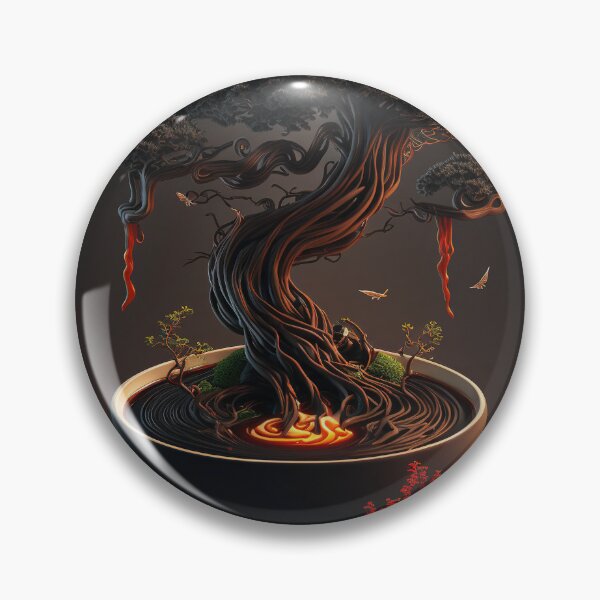 Item preview, Bonsai tree made from Noodles cooked in hell itself emerging from the tastiest bowl of Ramen you can consume  designed and sold by ClonePingui.