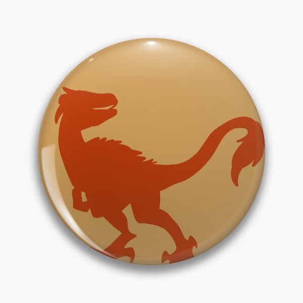 Item preview, Orange Raptor Silhouette  designed and sold by Zovanah.