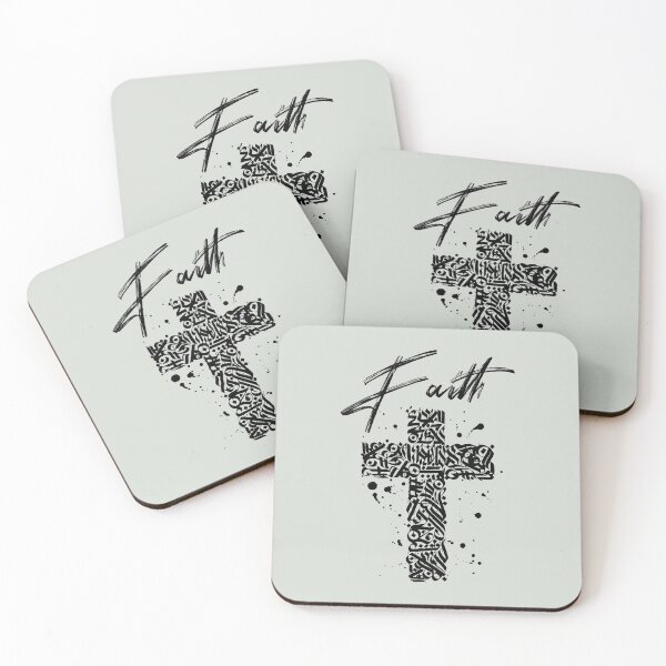 Item preview, Black Faith Cross designed and sold by ALesterDesign.